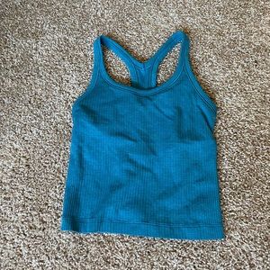 Lululemon cropped ebb to street tank